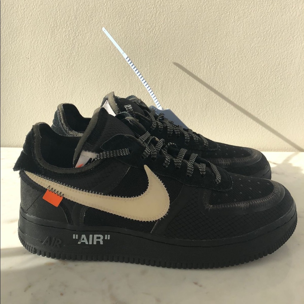 Off White x Air Force 1 Low Black